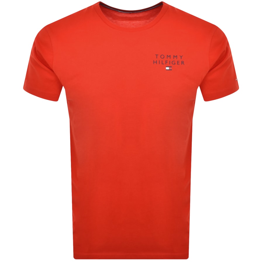 Tommy hilfiger orange t shirt deals